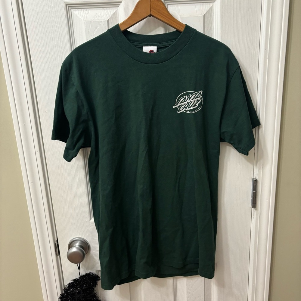 Santa Cruz Crystal Ball Print Graphic T Shirt Mens Size Medium - Picture 7 of 9